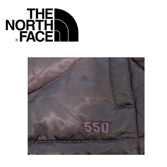 The North Face 550 Women’s Eggplant Puffer Vest - Size M‎ - Picture 5 of 5